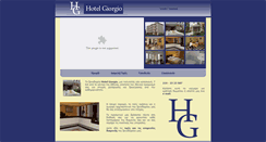 Desktop Screenshot of hotelgiorgio.com