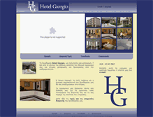Tablet Screenshot of hotelgiorgio.com